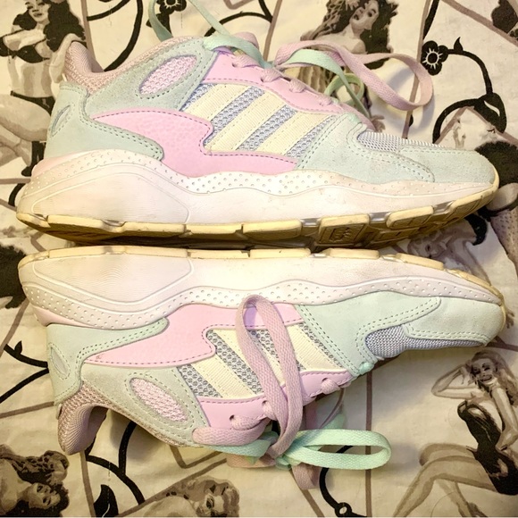 Adidas Chaos Cloudfoam Sneakers in Pastel Colors - Picture 5 of 7